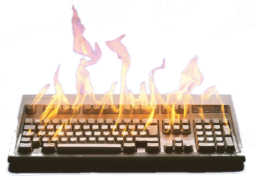 Tastatur_brennt